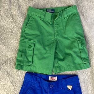 New Polo Ralph Lauren, and Levi  kids shorts